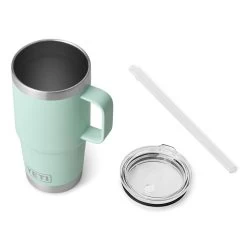 Yeti Coolers Yeti Rambler 25 Oz Travel Mug With Straw Lid - Seafoam -Fashion Clothing Shop yeti rambler 25 oz. straw mug 21071501803 seafoam 3qtr detail 08103.1682111838