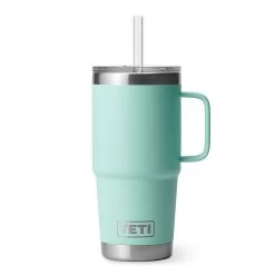 Yeti Coolers Yeti Rambler 25 Oz Travel Mug With Straw Lid - Seafoam