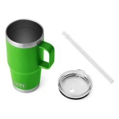 Yeti Coolers Yeti Rambler 25 Oz Travel Mug With Straw Lid - Canopy Green -Fashion Clothing Shop yeti rambler 25 oz. straw mug 21071501892 cnpygrn canopy green 3qtr detail 95818.1682111839