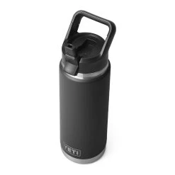 Yeti Coolers Yeti Rambler 26 Oz Water Bottle With Straw Cap - Black 8 Yeti Coolers Yeti Rambler 26 Oz Water Bottle With Straw Cap - Black -Fashion Clothing Shop yeti rambler 26 oz. straw bottle 21071501822 black 3qtr up 58813.1682008533