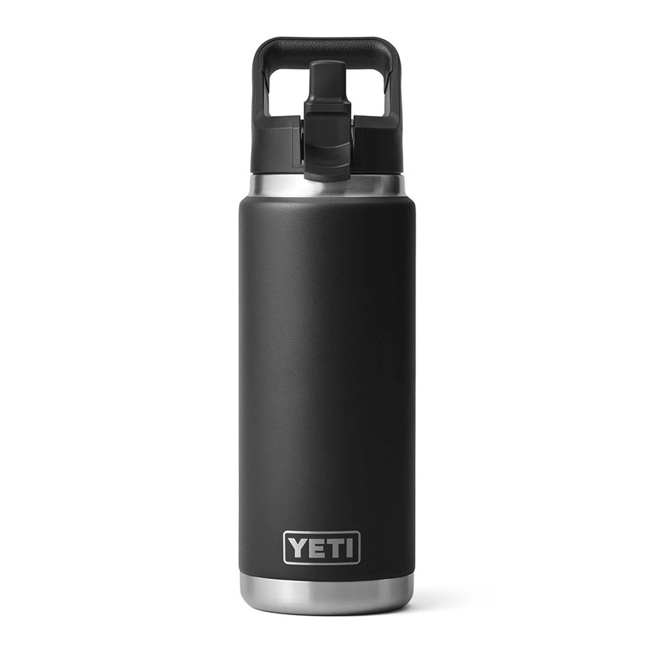 Yeti Coolers Yeti Rambler 26 Oz Water Bottle With Straw Cap - Black 4 Yeti Coolers Yeti Rambler 26 Oz Water Bottle With Straw Cap - Black - Image 2