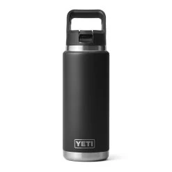 Yeti Coolers Yeti Rambler 26 Oz Water Bottle With Straw Cap - Black