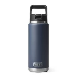 Yeti Coolers Yeti Rambler 26 Oz Water Bottle With Straw Cap - Navy