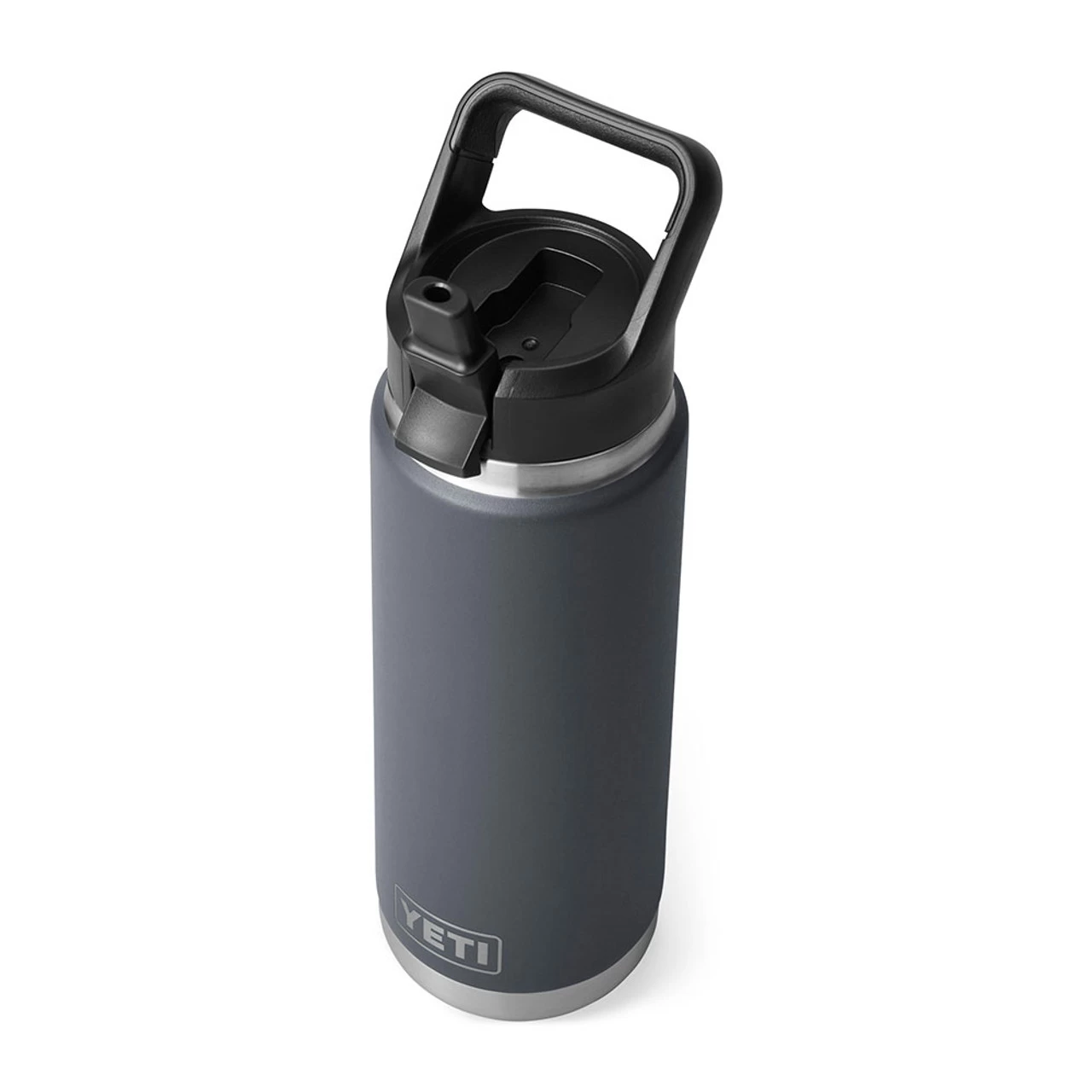 Yeti Coolers Yeti Rambler 26 Oz Water Bottle With Straw Cap - Charcoal 5 Yeti Coolers Yeti Rambler 26 Oz Water Bottle With Straw Cap - Charcoal - Image 3