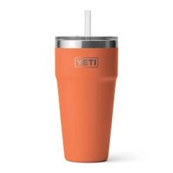 Yeti Coolers Yeti Rambler 26 Oz Stackable Cup With Straw Lid - High Desert Clay