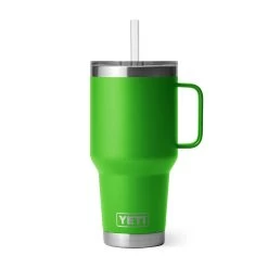 Yeti Coolers Yeti Rambler 35 Oz Travel Mug With Straw Lid - Canopy Green