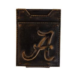 Men's Zep-Pro Antique Debossed Front Pocket Wallet