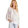 Women's Z Supply Bayfront Blurred Woven Top -Fashion Clothing Shop zsupply womens bayfront blurred woven top mul multi front 88553.1642092567